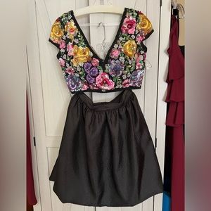 Sherri Hill 2 Piece Dress